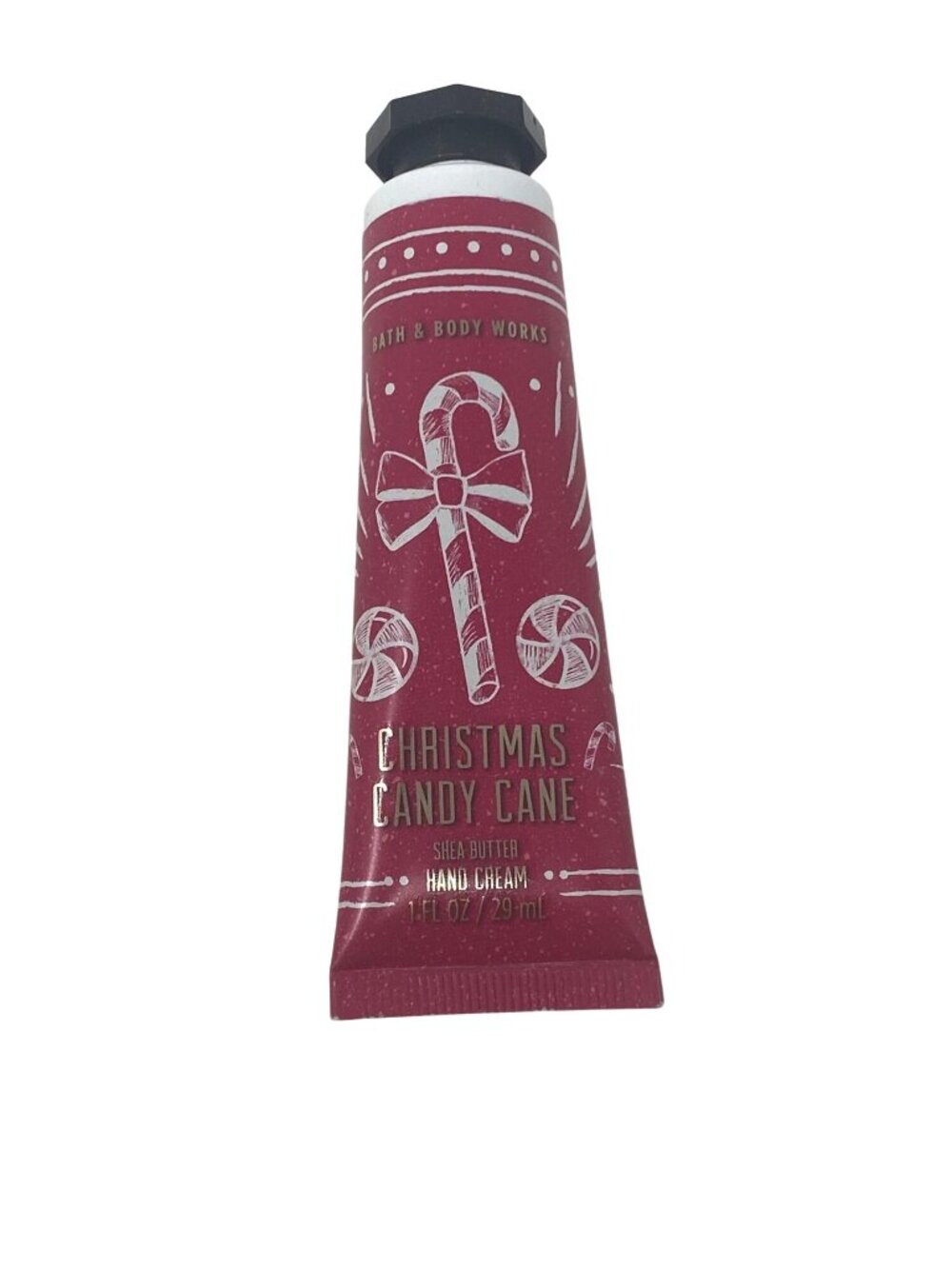 Bath & Body Works Shea Butter Hand Cream Christmas Candy Cane 1 Fl Oz Holiday